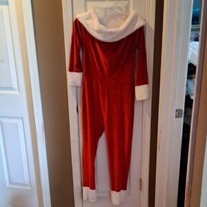 Red Velvet Santa Costume